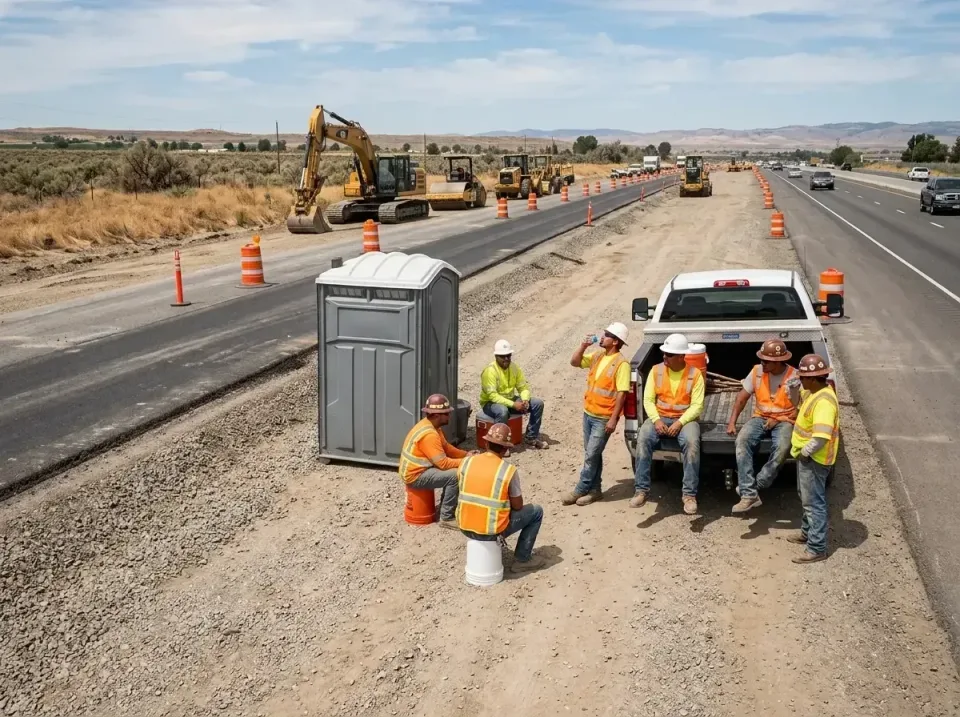 highway-road-construction-crew-007 — frequently asked questions, Porta Potty and Restroom Rentals in Fruitridge Pocket, CA